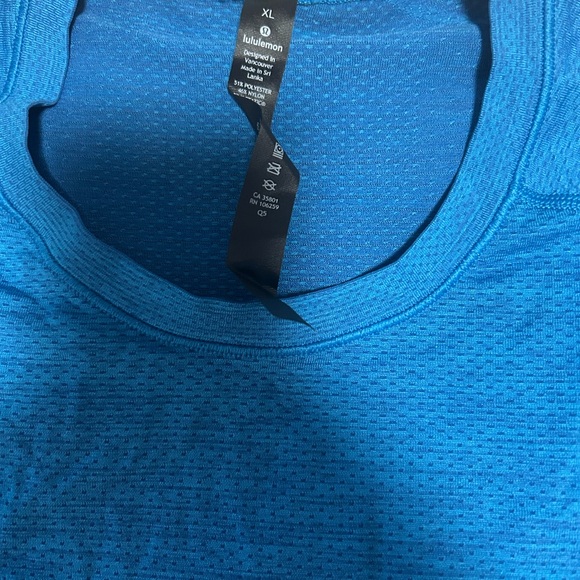 lululemon athletica metal vent tech ss DKRL NWT SZ XL - Picture 9 of 9